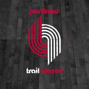 NBA Portland Trail Blazers Hardwood Classics Xbox 360 (Includes HDD) Skin